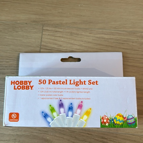 (3/$15‼️) New Hobby Lobby Pastel Lights - Picture 1 of 2